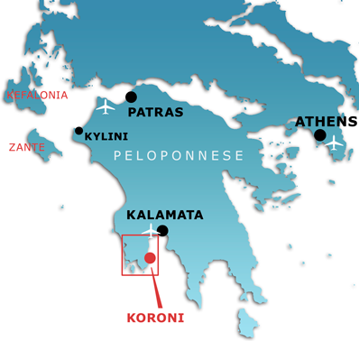 Map of Villa Alexandros